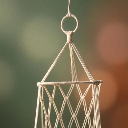 Handcrafted Macrame Cat Hammock – Bohemian Style Hanging Bed, Ideal Gift for Cat Enthusiasts