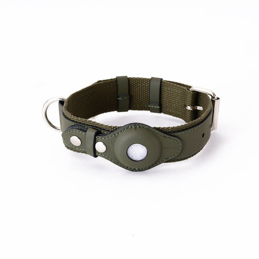 Leather Protective Cover for Airtag Pet Collar Tracker