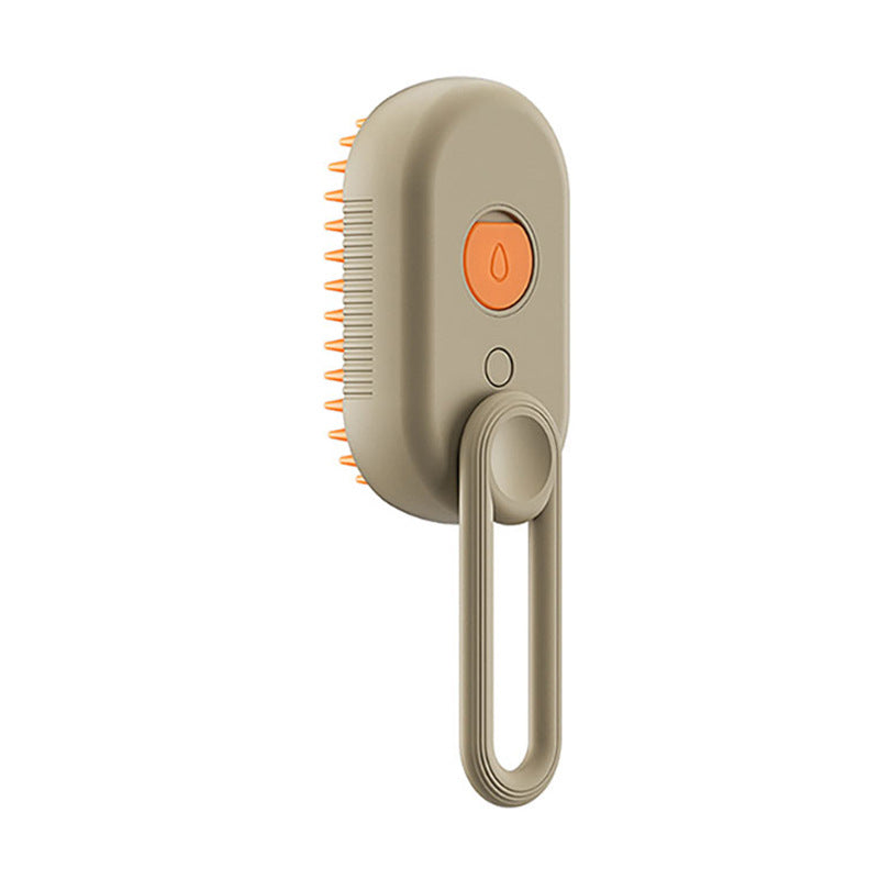 3-in-1 Electric Pet Grooming Brush with Steam and Spray for Cats and Dogs - Comb for Massage and Hair Removal