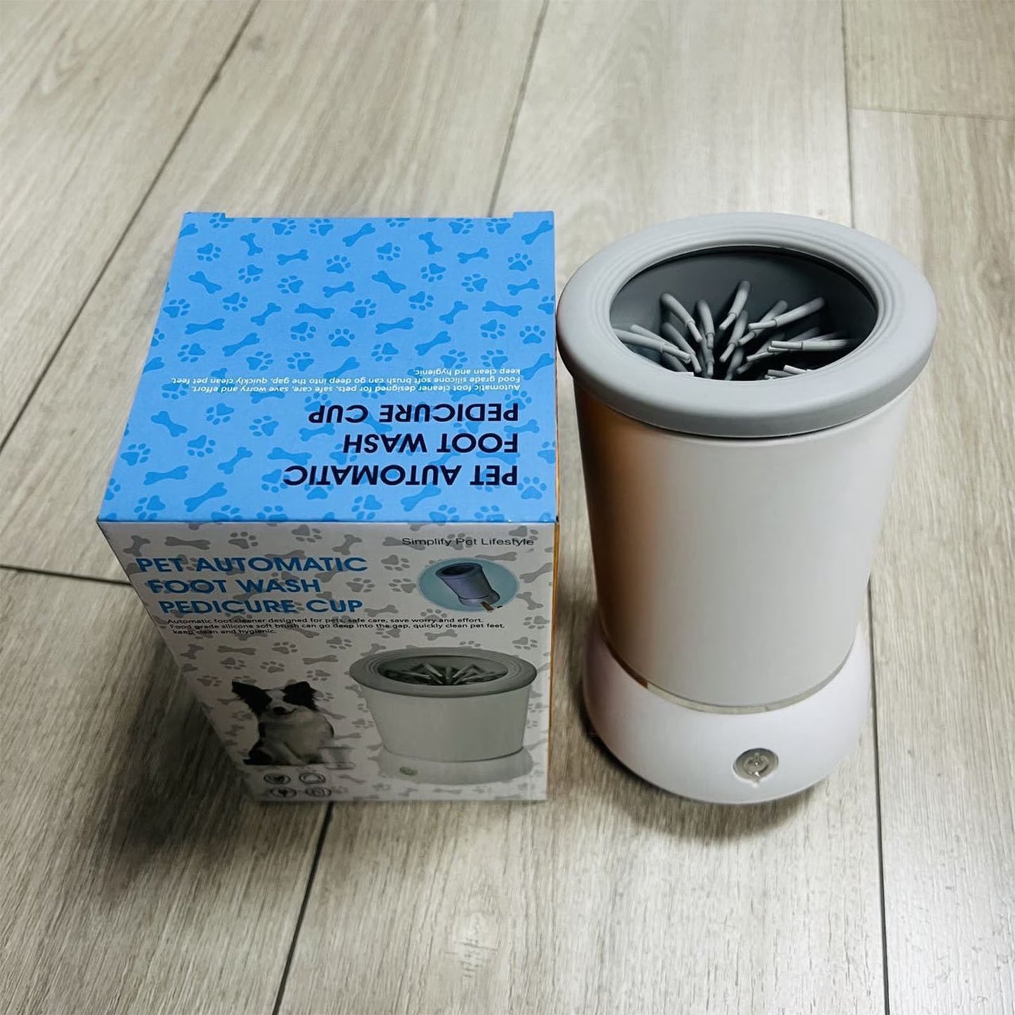 Revolutionize Pet Care with the GWAAMB Automatic Foot Washing Machine - Effortless Cleaning for Dogs and Cats!